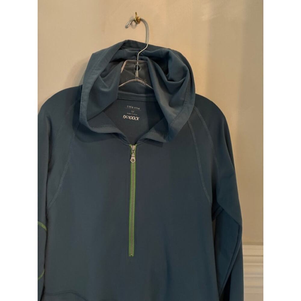 title nine hooded dress tunic athletic athleisure long sleeve pullover medium - Picture 7 of 7
